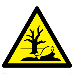 W072 Warning: Substance or mixture that can cause an environmental hazard